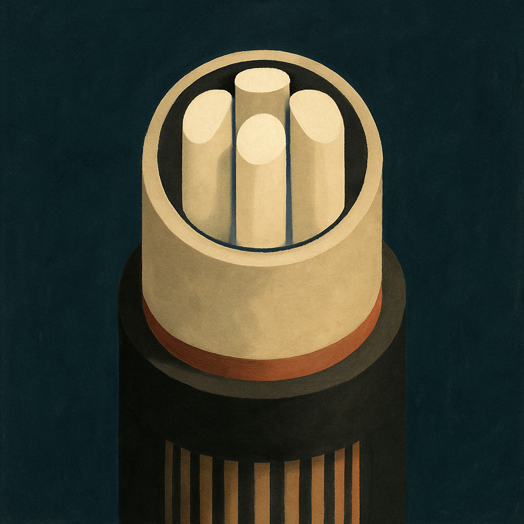 A Bundle of Glass on the Seafloor